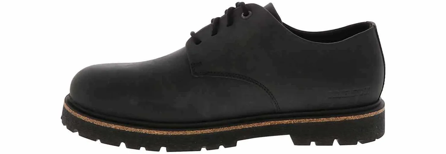 Comfort Shoes|Oxfords & Loafers|BIRKENSTOCK Highwood Low Men's Oxford Shoe Black