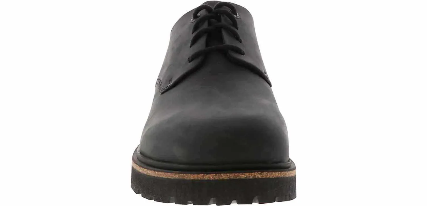 Comfort Shoes|Oxfords & Loafers|BIRKENSTOCK Highwood Low Men's Oxford Shoe Black