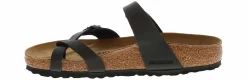 Comfort Sandals|Flip Flops|BIRKENSTOCK Mayari Women’s Footbed Sandal Black