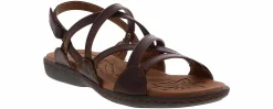 Comfort Sandals|Flat Sandals|BOC B.O.C Altheda Coffee Women’s Wide-Width Sandal Brown