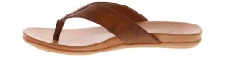 Comfort Sandals|Flip Flops|BOC B.O.C Kami Women's Thong Sandal Brown