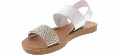 Sandals|SODA BTW Bilson-IIS Youth Girls’ (11-4) Sandal Silver