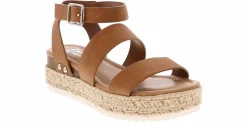 Sandals|BTW Bryce-IIS Youth Girls’ (12-4) Platform Sandal Brown