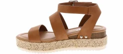 Sandals|BTW Bryce-IIS Youth Girls’ (12-4) Platform Sandal Brown