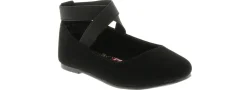 Casual|Dress Shoes|BTW Lil' Elsa Toddler Girls' (5-10) Ballet Flat Black