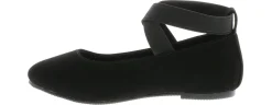 Casual|Dress Shoes|BTW Lil' Elsa Toddler Girls' (5-10) Ballet Flat Black