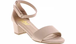 Dress Shoes|BTW London Nude Youth Girls' (11-5) Heeled Sandal Beige