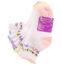Socks|BTW 5-Pack Friendship Bracelet Toddler Girls' Anklet Socks Multicolor