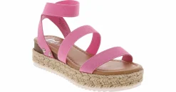 Sandals|Dress Shoes|BTW Paisley Flatform Youth Girls' (12-4) Sandal Pink