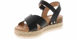Sandals|SODA BTW Sabrina Youth Girls’ (12-5) Platform Sandal Black