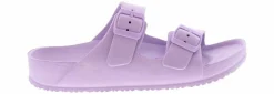 Comfort Sandals|Flat Sandals|BTW Trey Two Band Women's Sandal Purple