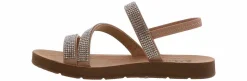 Sandals|BTW Umbel-IIS Youth Girls’ (12-5) Flat Sandal Beige