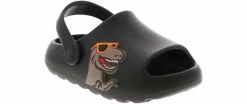 Sandals|CAPELLI Cool Dino Sandal Toddler Boys’ (5-10) Comfort Sandal Black