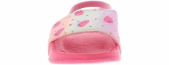 Sandals|Outdoor Shoes|CAPELLI Strawberry Field Toddler Girls’ (5-10) Water-Friendly Slide Sandal Pink