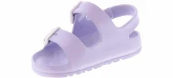 Sandals|CAPELLI Two Band Rainbow Toddler Girls’ (5-10) Footbed Sandal Purple