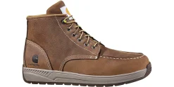 Soft Toe Boots|Slip Resistant|CARHARTT Chukka Men’s Soft Toe Work Shoe Brown