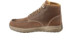 Soft Toe Boots|Slip Resistant|CARHARTT Chukka Men’s Soft Toe Work Shoe Brown