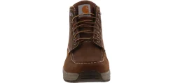 Soft Toe Boots|Slip Resistant|CARHARTT Chukka Men’s Soft Toe Work Shoe Brown