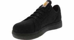 Safety Toe Athletics|Slip Resistant|CARHARTT Detroit Women's Nano Toe Work Shoe Black