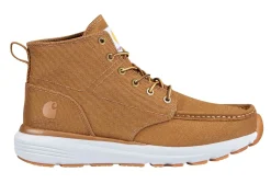 Slip Resistant|Electro Static Dissipative (Esd)|CARHARTT Haslett Moc Chukka Women's Soft Toe Work Boot Brown