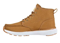 Slip Resistant|Electro Static Dissipative (Esd)|CARHARTT Haslett Moc Chukka Women's Soft Toe Work Boot Brown