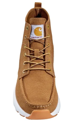 Slip Resistant|Electro Static Dissipative (Esd)|CARHARTT Haslett Moc Chukka Women's Soft Toe Work Boot Brown