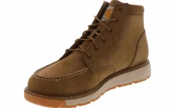 Safety Toe Boots|Slip Resistant|CARHARTT Millbrook 5-inch Wedge Men's Steel Toe Work Boot Brown