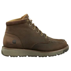Safety Toe Boots|Slip Resistant|CARHARTT Millbrook Wedge Men's Steel Toe Work Boot Brown