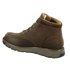 Safety Toe Boots|Slip Resistant|CARHARTT Millbrook Wedge Men's Steel Toe Work Boot Brown