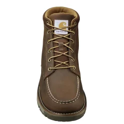 Soft Toe Boots|Slip Resistant|CARHARTT Millbrook Wedge Men's Soft Toe Work Boot Brown