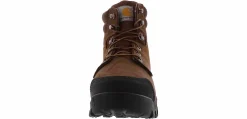 Safety Toe Boots|Slip Resistant|CARHARTT Rugged Flex 6-Inch Met Guard Men’s Wide-Width Composite Toe Work Boot Brown