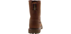 Safety Toe Boots|Slip Resistant|CAROLINA 8-inch Men's Composite Toe Work Boot Brown