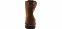 Safety Toe Boots|Slip Resistant|CAROLINA Installer 8-Inch Men’s Wide-Width Steel Toe Boot Brown