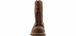 Safety Toe Boots|Slip Resistant|CAROLINA Linesman 10 Men’s Wide-Width Composite Toe Boot Brown