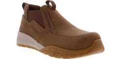 Safety Toe Boots|Slip Resistant|CAROLINA Romeo Men’s Composite Toe Work Shoe Beige