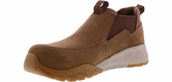 Safety Toe Boots|Slip Resistant|CAROLINA Romeo Men’s Composite Toe Work Shoe Beige