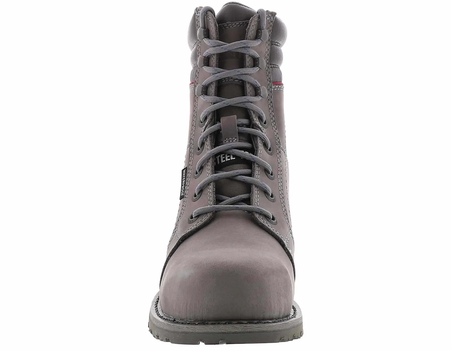 Wide-Width Boots|Safety Toe Boots|CATERPILLAR Echo Women's Steel Toe Work Boot Grey