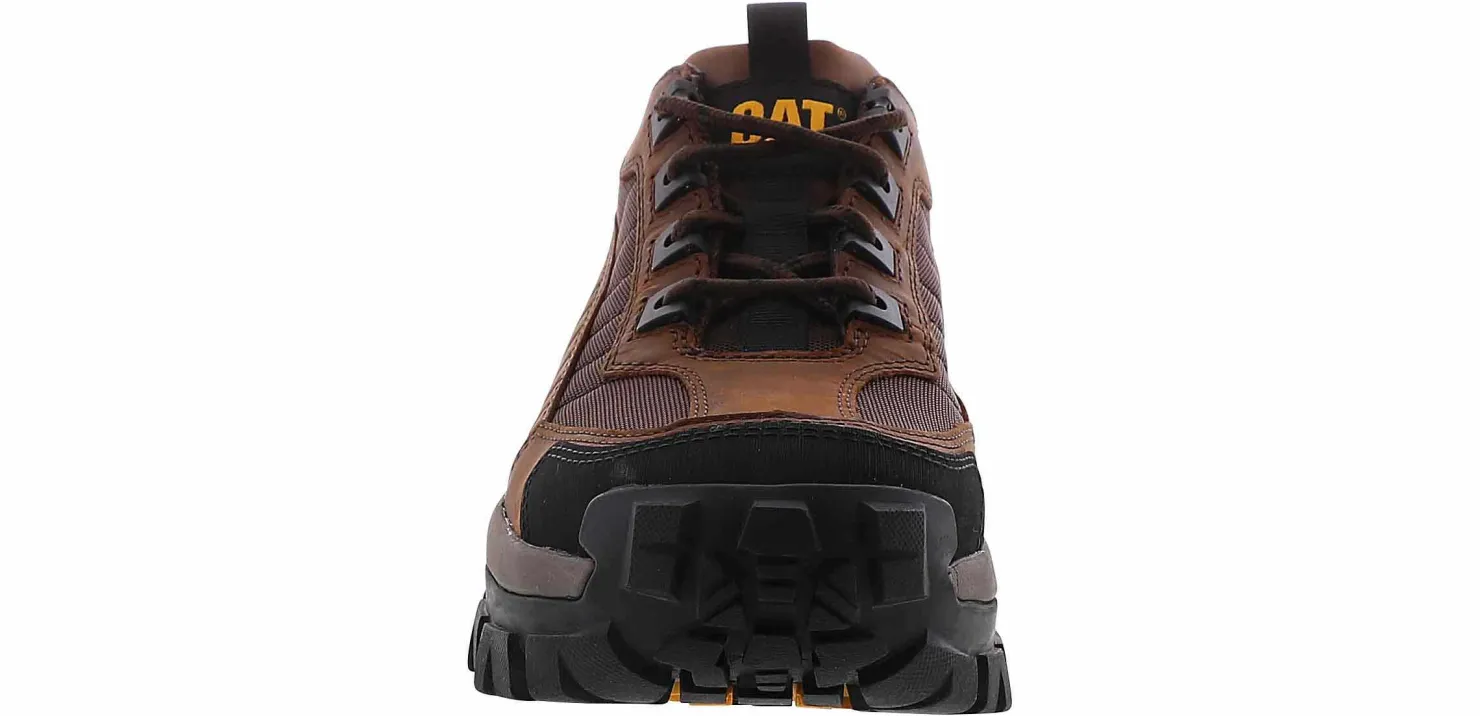 Safety Toe Boots|Slip Resistant|CATERPILLAR Invader Men’s Steel Toe Work Shoe Brown