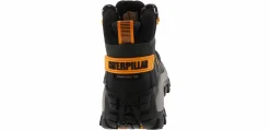 Safety Toe Boots|CATERPILLAR Invader Mid Vent Men’s Composite Toe Work Shoe Black