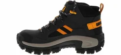 Safety Toe Boots|CATERPILLAR Invader Mid Vent Men’s Composite Toe Work Shoe Black