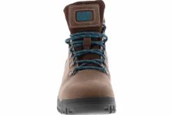 Wide-Width Boots|Safety Toe Boots|CATERPILLAR Mae Women's Steel Toe Work Boot Brown