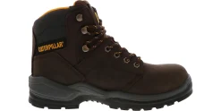 Safety Toe Boots|Slip Resistant|CATERPILLAR Striver Men’s Wide-Width Steel Toe Work Boot Brown