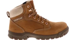Safety Toe Boots|CATERPILLAR Tess Women's Steel Toe Work Boot Brown