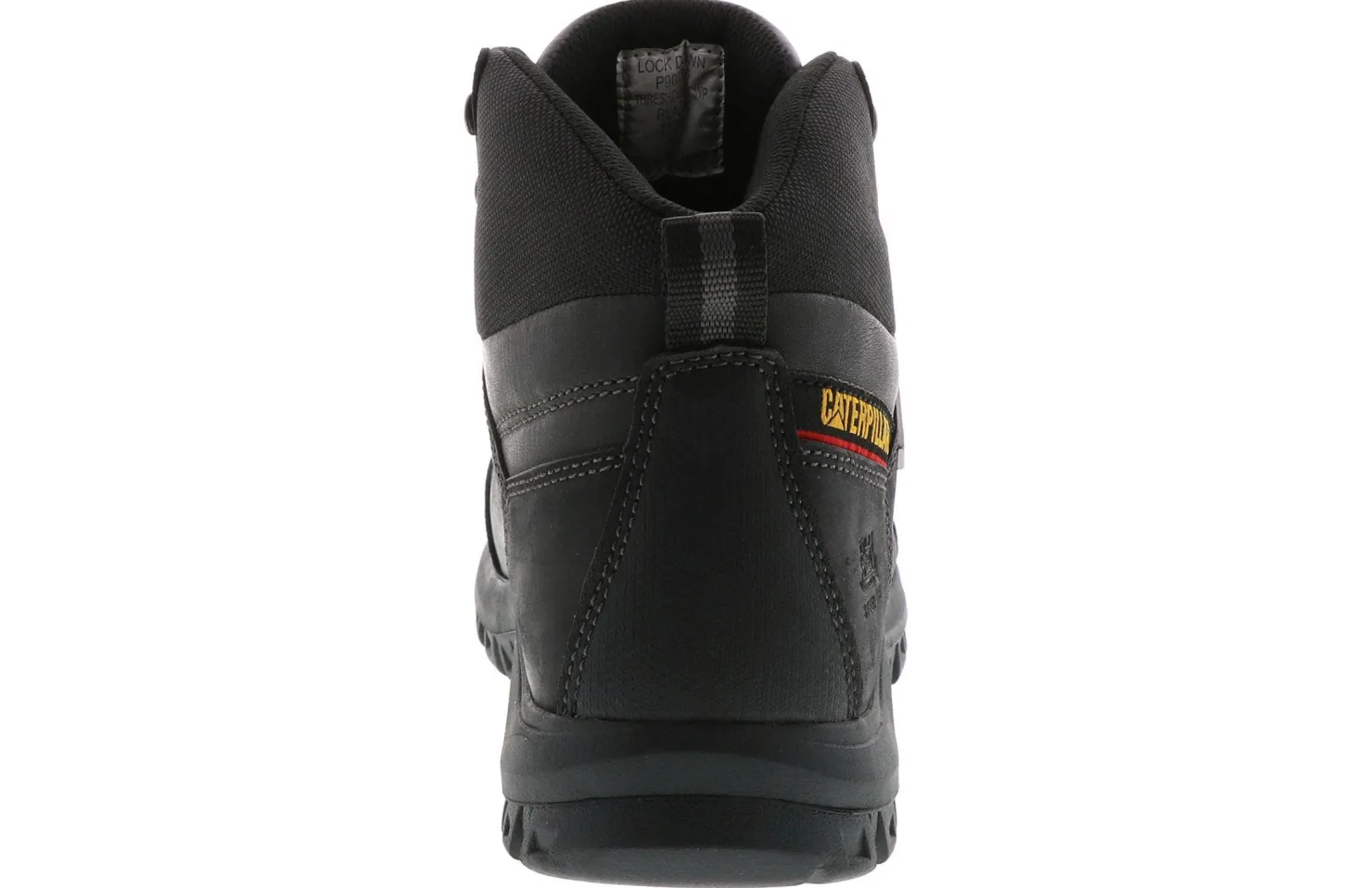 Safety Toe Boots|Slip Resistant|CATERPILLAR Threshold Men's Wide-Width Steel Toe Work Boot Black
