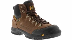 Soft Toe Boots|Slip Resistant|CATERPILLAR Threshold Men's Soft Toe Work Boot Brown