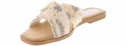 Flat Sandals|CL BY LAUNDRY CL By Laundy Long Beach Women's Fashion Sandal White