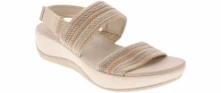 Comfort Sandals|Wedge & Platform Sandals|CLARKS Arla Stroll Combo Women’s Comfort Sandal Beige