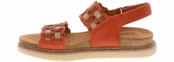 Comfort Sandals|Wedge & Platform Sandals|CLARKS Arwell Glide Women's Fashion Sandal Orange