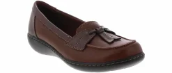 Comfort Shoes|Slip-On|CLARKS Ashland Bubble Women’s Comfort Loafer Brown