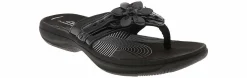 Comfort Sandals|Flip Flops|CLARKS Breeze Opal Cloudstepper Women's Sandal Black